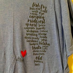 Wisconsin #LakeLife T-shirt